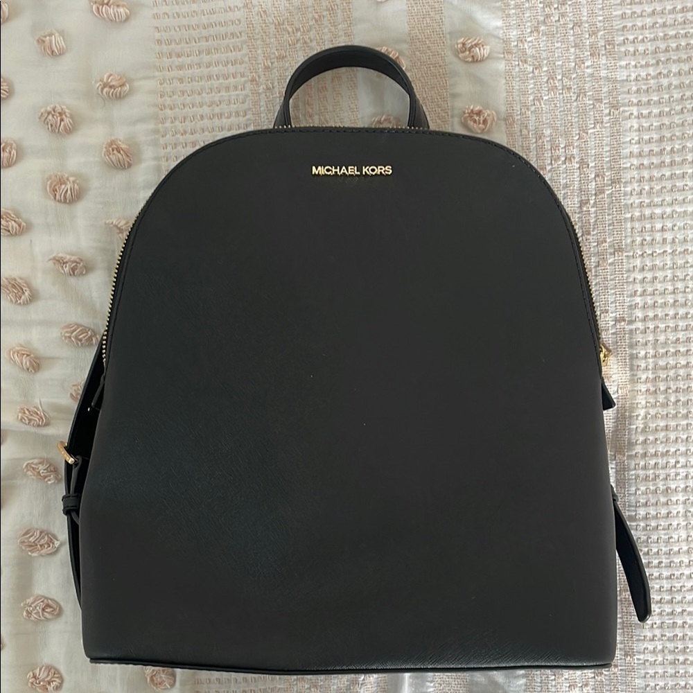 Michael Kors Black Backpack